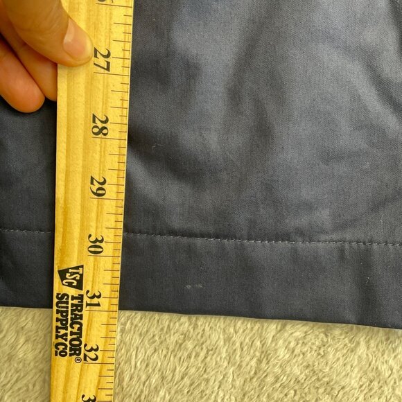 NEW Hunter Women's M Water Resistant Cotton Smock Rain Jacket Hooded Navy - Picture 5 of 13